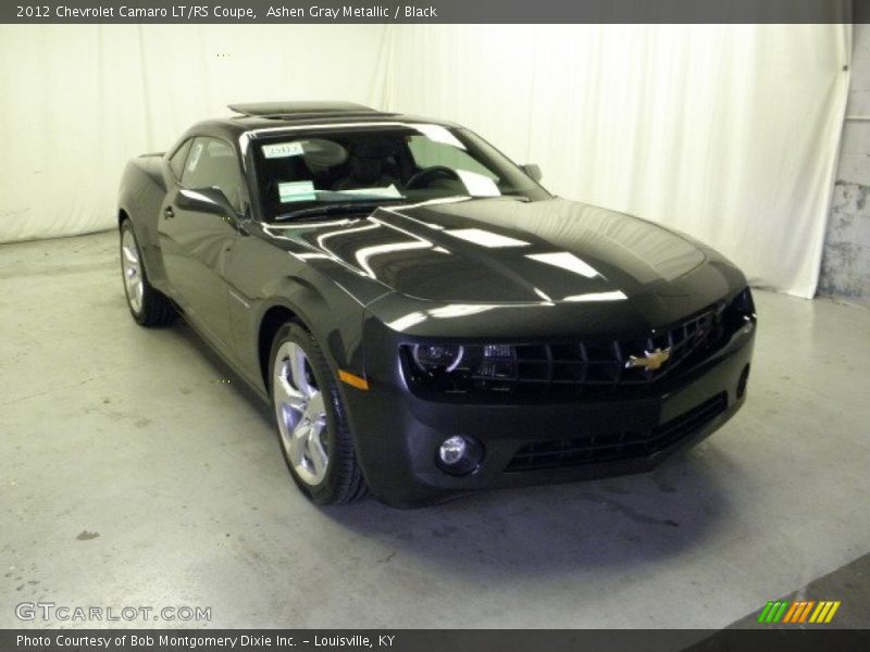 Ashen Gray Metallic / Black 2012 Chevrolet Camaro LT/RS Coupe