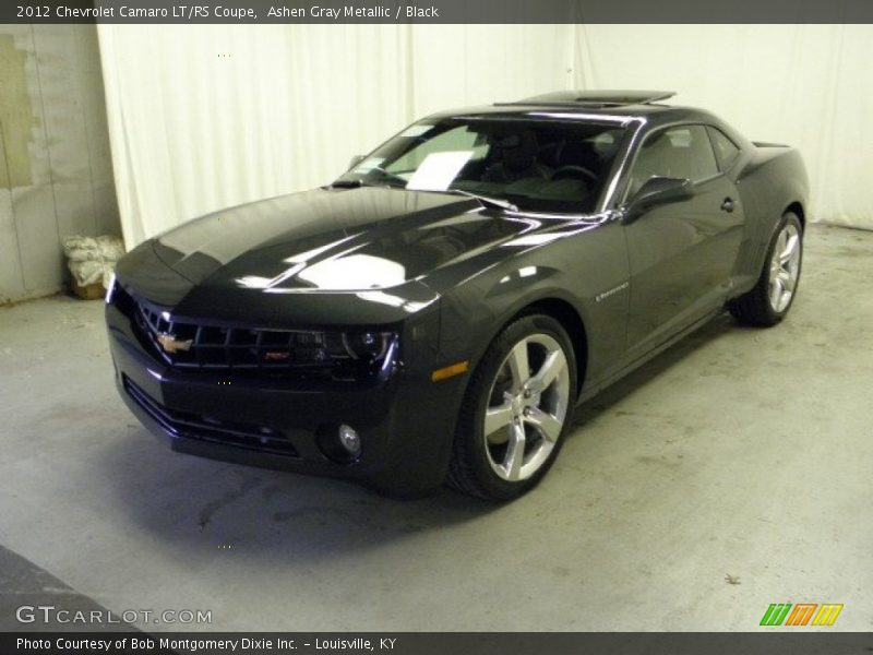 Ashen Gray Metallic / Black 2012 Chevrolet Camaro LT/RS Coupe