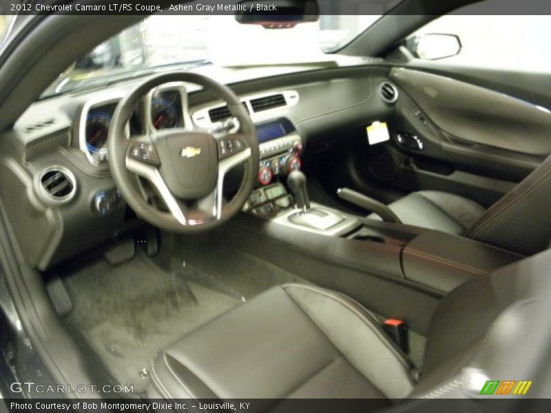 Ashen Gray Metallic / Black 2012 Chevrolet Camaro LT/RS Coupe