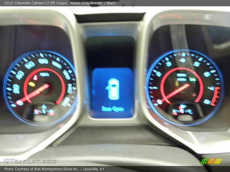 Ashen Gray Metallic / Black 2012 Chevrolet Camaro LT/RS Coupe