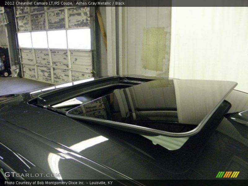 Ashen Gray Metallic / Black 2012 Chevrolet Camaro LT/RS Coupe