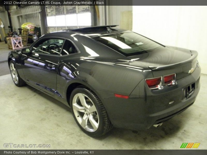 Ashen Gray Metallic / Black 2012 Chevrolet Camaro LT/RS Coupe