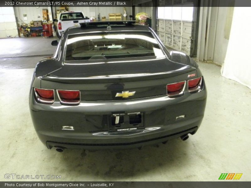 Ashen Gray Metallic / Black 2012 Chevrolet Camaro LT/RS Coupe