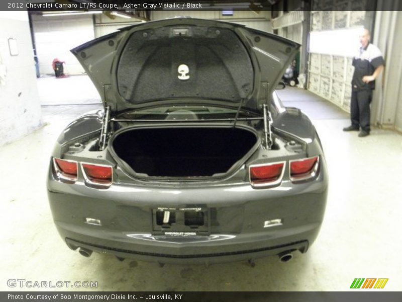 Ashen Gray Metallic / Black 2012 Chevrolet Camaro LT/RS Coupe
