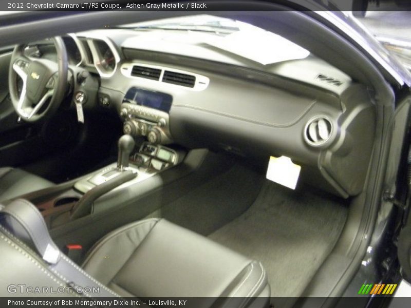 Ashen Gray Metallic / Black 2012 Chevrolet Camaro LT/RS Coupe