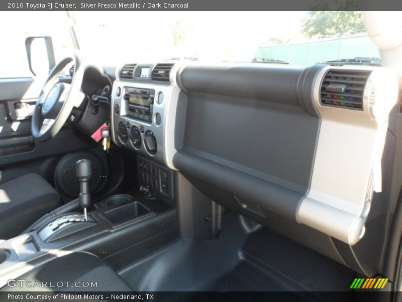 Silver Fresco Metallic / Dark Charcoal 2010 Toyota FJ Cruiser