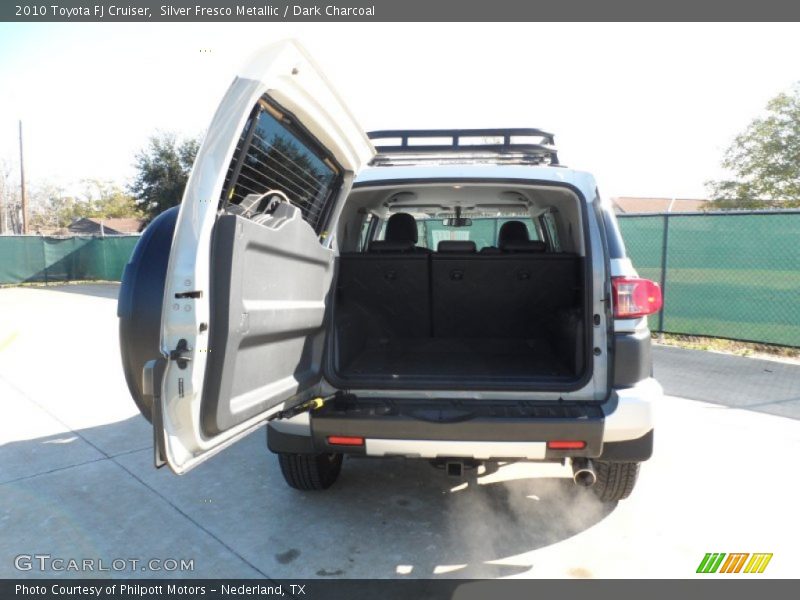 Silver Fresco Metallic / Dark Charcoal 2010 Toyota FJ Cruiser