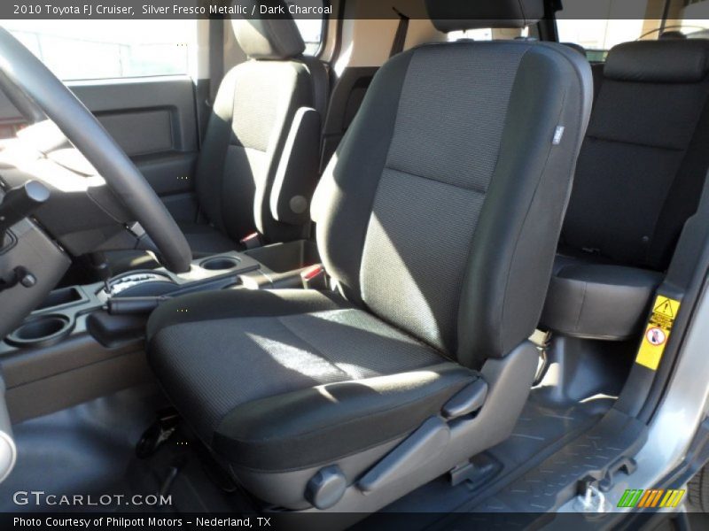 Silver Fresco Metallic / Dark Charcoal 2010 Toyota FJ Cruiser