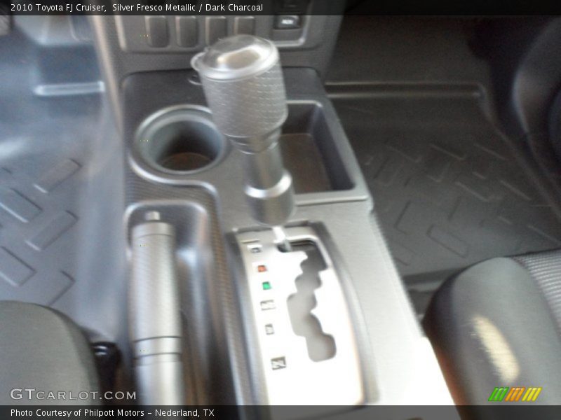 Silver Fresco Metallic / Dark Charcoal 2010 Toyota FJ Cruiser