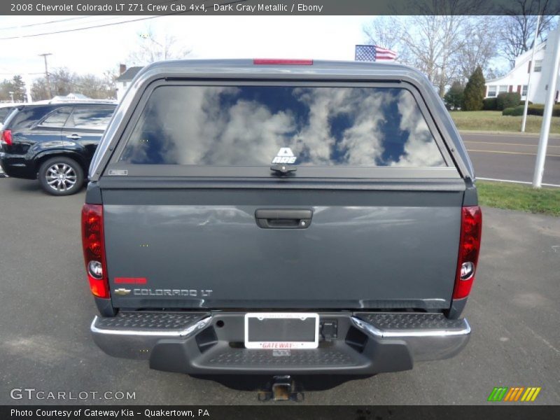 Dark Gray Metallic / Ebony 2008 Chevrolet Colorado LT Z71 Crew Cab 4x4