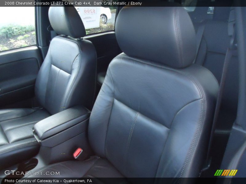 Dark Gray Metallic / Ebony 2008 Chevrolet Colorado LT Z71 Crew Cab 4x4