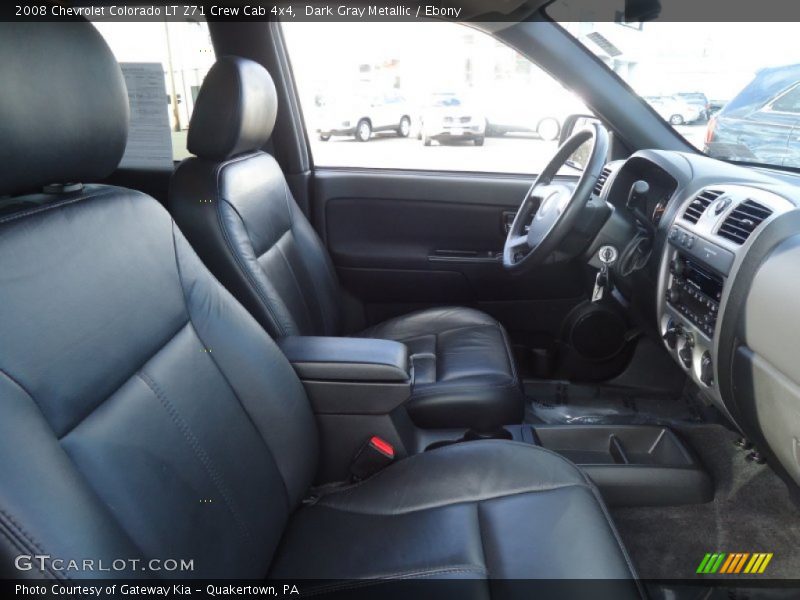 Dark Gray Metallic / Ebony 2008 Chevrolet Colorado LT Z71 Crew Cab 4x4