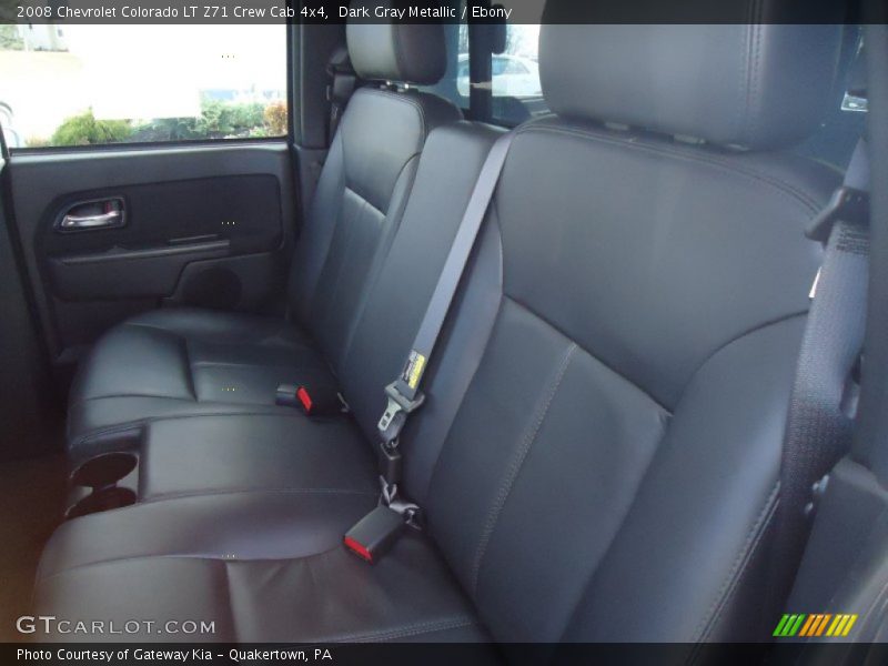 Dark Gray Metallic / Ebony 2008 Chevrolet Colorado LT Z71 Crew Cab 4x4