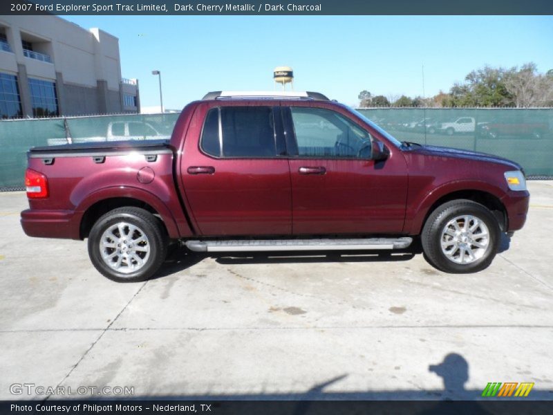  2007 Explorer Sport Trac Limited Dark Cherry Metallic