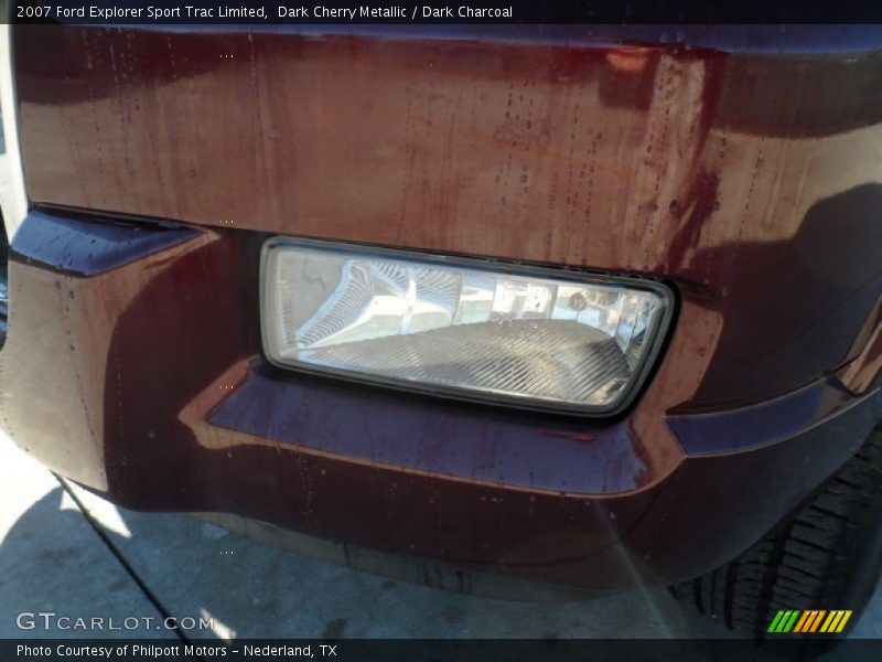 Dark Cherry Metallic / Dark Charcoal 2007 Ford Explorer Sport Trac Limited