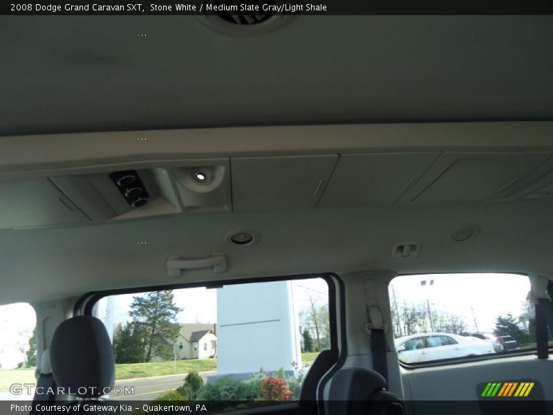 Stone White / Medium Slate Gray/Light Shale 2008 Dodge Grand Caravan SXT