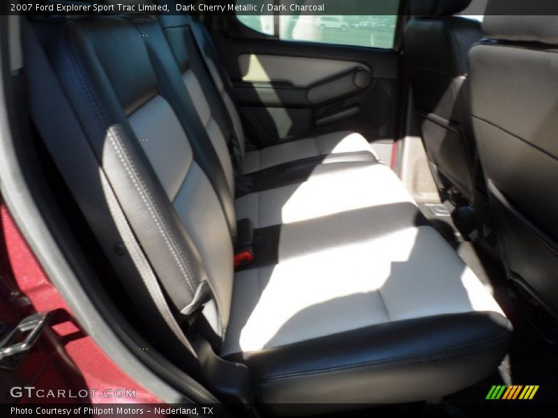 Dark Cherry Metallic / Dark Charcoal 2007 Ford Explorer Sport Trac Limited
