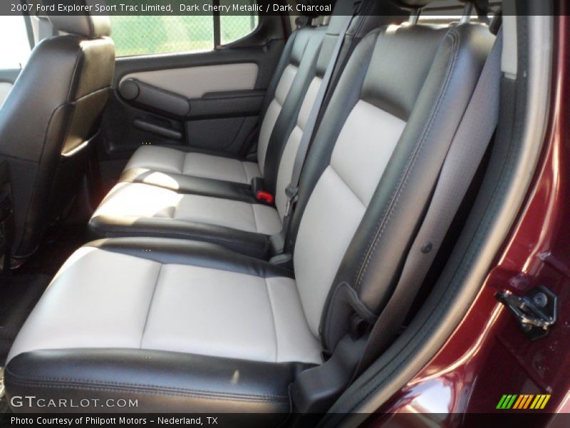 Dark Cherry Metallic / Dark Charcoal 2007 Ford Explorer Sport Trac Limited