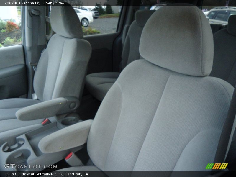 Silver / Gray 2007 Kia Sedona LX