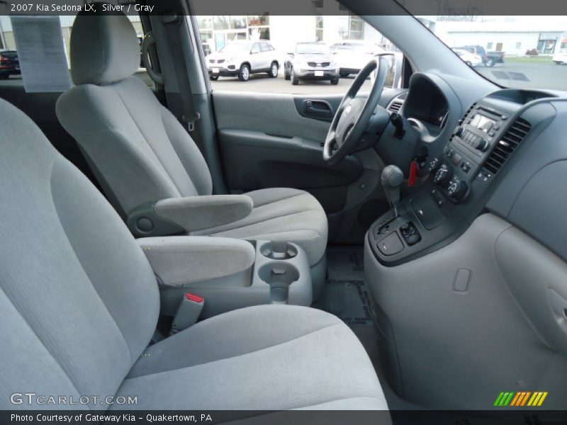 Silver / Gray 2007 Kia Sedona LX
