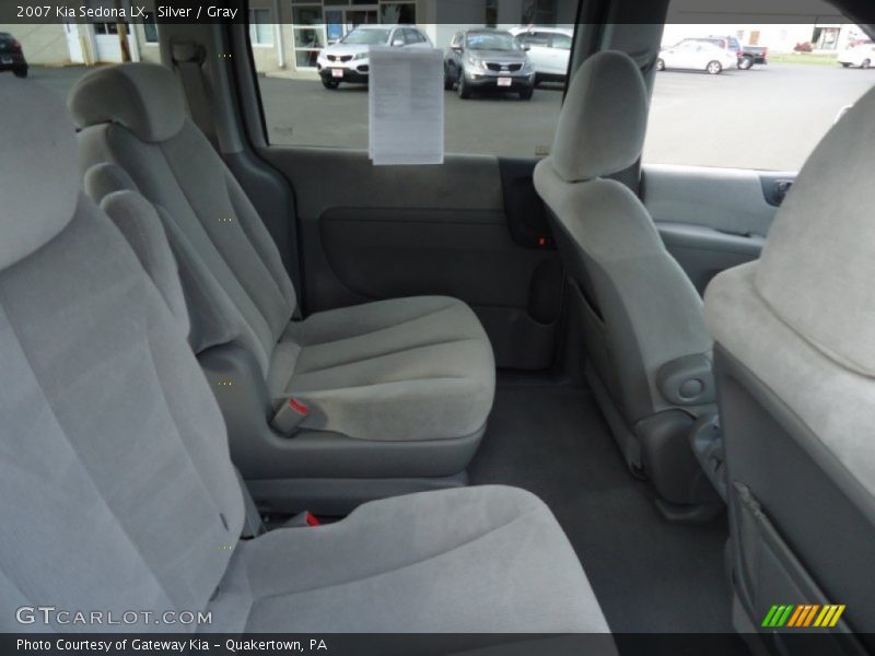 Silver / Gray 2007 Kia Sedona LX