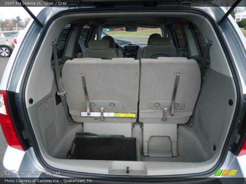 Silver / Gray 2007 Kia Sedona LX
