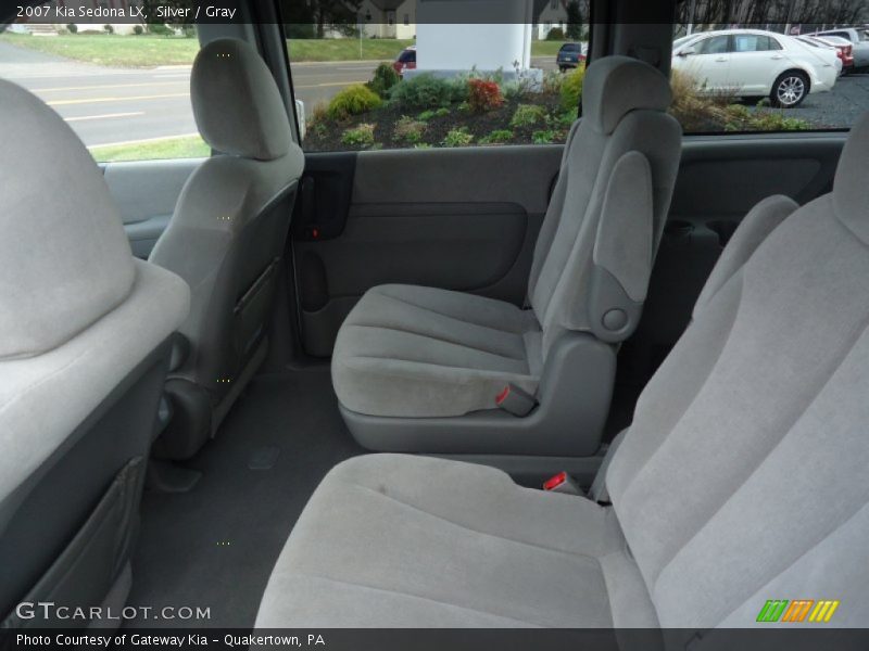 Silver / Gray 2007 Kia Sedona LX
