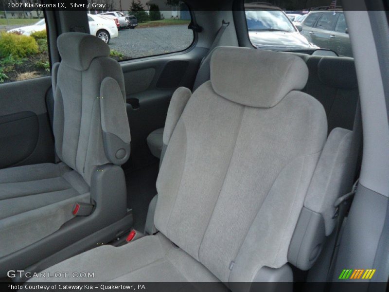 Silver / Gray 2007 Kia Sedona LX