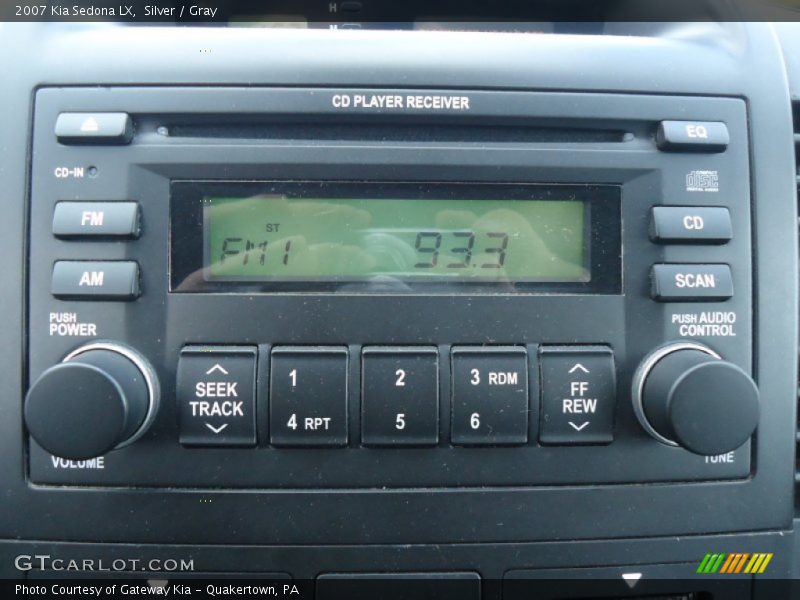 Silver / Gray 2007 Kia Sedona LX
