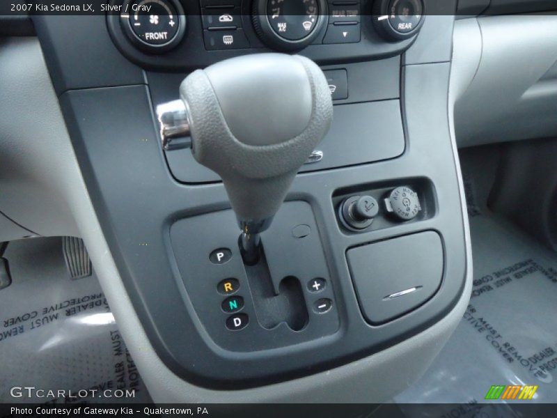 Silver / Gray 2007 Kia Sedona LX