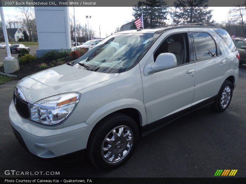 Frost White / Neutral 2007 Buick Rendezvous CXL