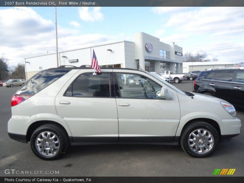 Frost White / Neutral 2007 Buick Rendezvous CXL