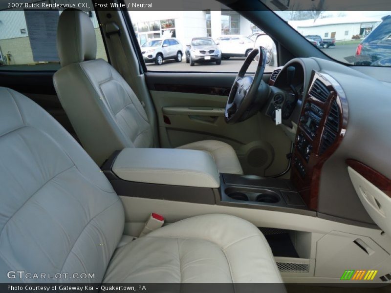 Frost White / Neutral 2007 Buick Rendezvous CXL