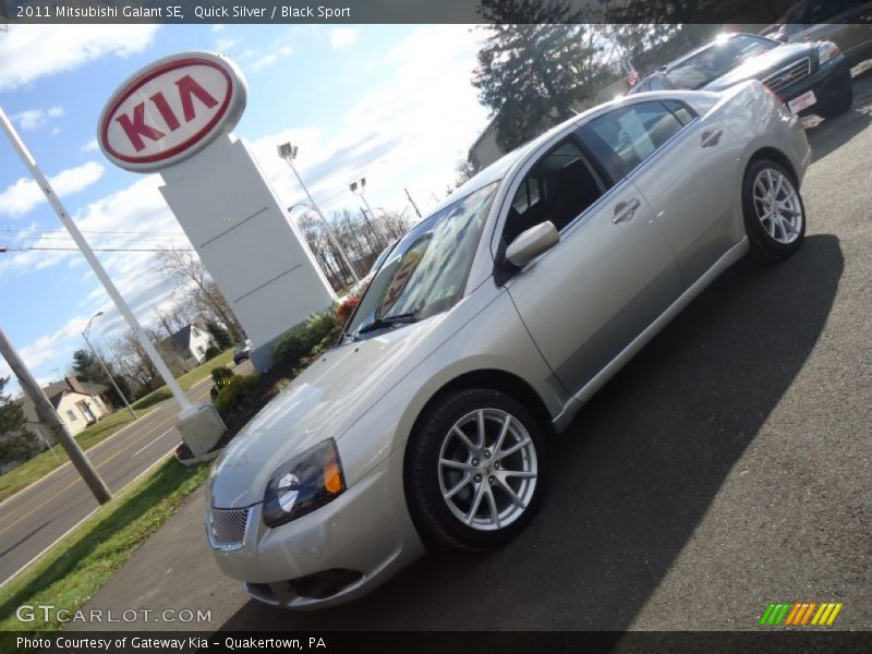 Quick Silver / Black Sport 2011 Mitsubishi Galant SE
