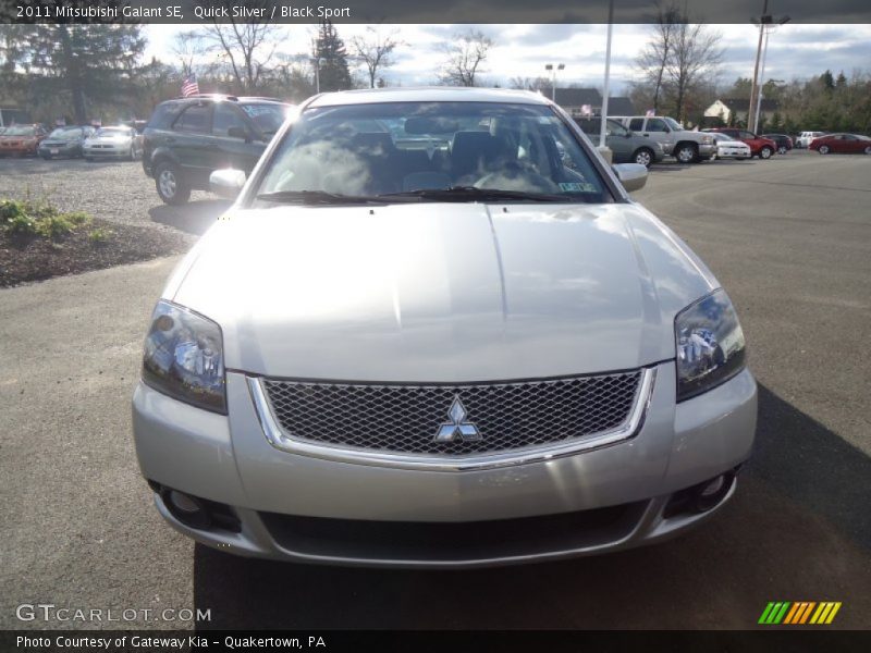 Quick Silver / Black Sport 2011 Mitsubishi Galant SE