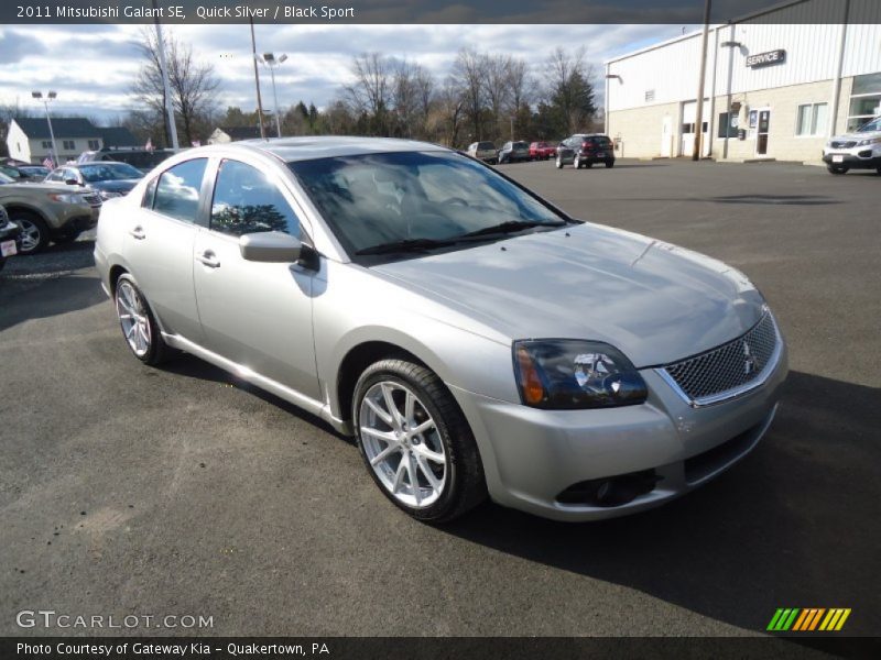 Quick Silver / Black Sport 2011 Mitsubishi Galant SE