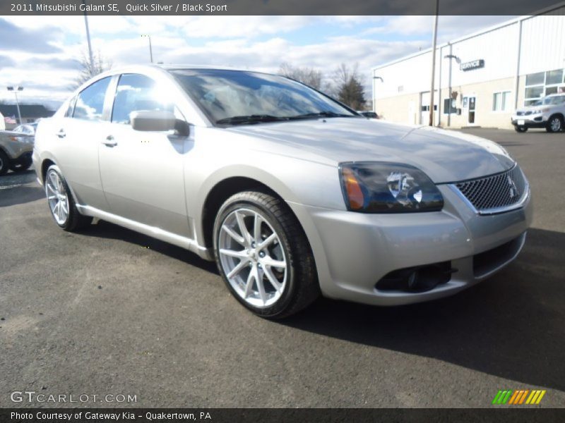 Quick Silver / Black Sport 2011 Mitsubishi Galant SE