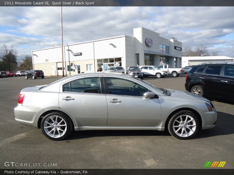 Quick Silver / Black Sport 2011 Mitsubishi Galant SE