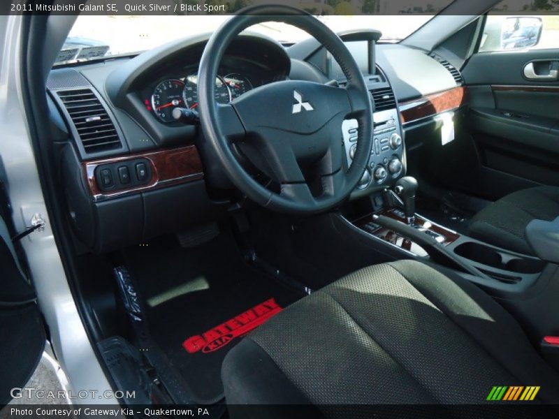 Quick Silver / Black Sport 2011 Mitsubishi Galant SE