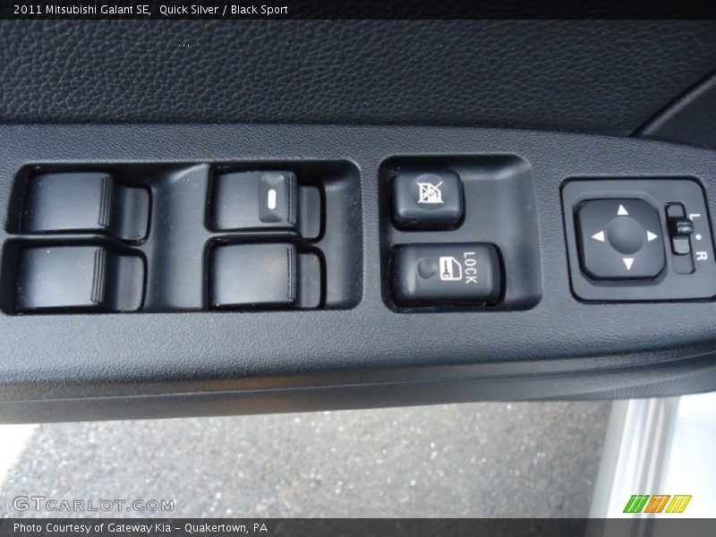 Quick Silver / Black Sport 2011 Mitsubishi Galant SE