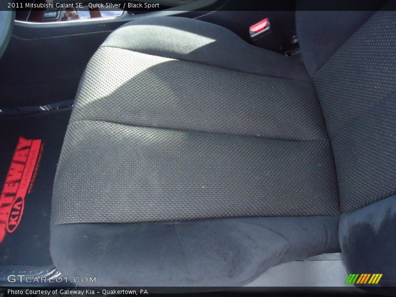 Quick Silver / Black Sport 2011 Mitsubishi Galant SE