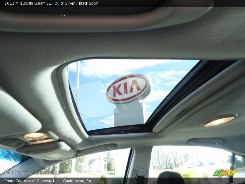 Quick Silver / Black Sport 2011 Mitsubishi Galant SE