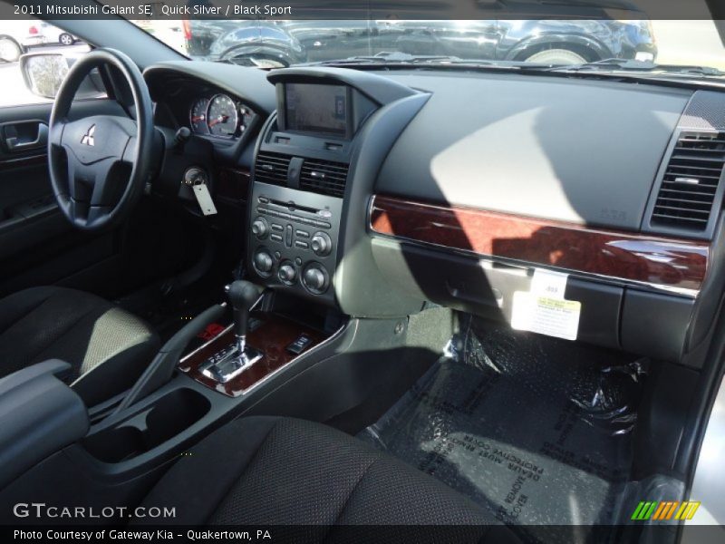 Quick Silver / Black Sport 2011 Mitsubishi Galant SE