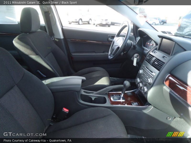 Quick Silver / Black Sport 2011 Mitsubishi Galant SE