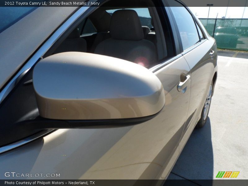 Sandy Beach Metallic / Ivory 2012 Toyota Camry LE