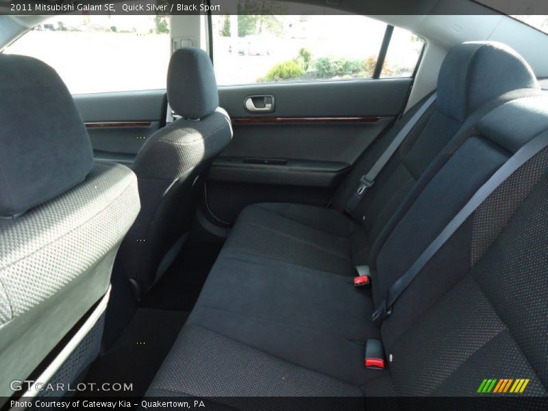 Quick Silver / Black Sport 2011 Mitsubishi Galant SE