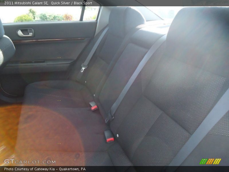 Quick Silver / Black Sport 2011 Mitsubishi Galant SE
