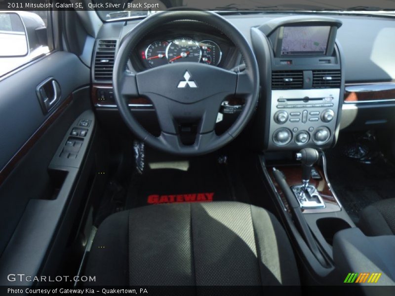 Quick Silver / Black Sport 2011 Mitsubishi Galant SE