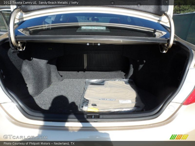 Sandy Beach Metallic / Ivory 2012 Toyota Camry LE