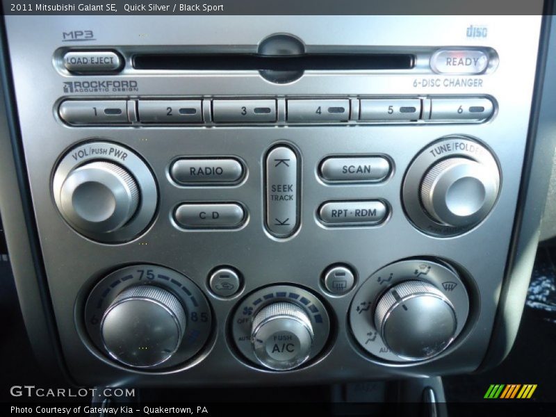 Quick Silver / Black Sport 2011 Mitsubishi Galant SE